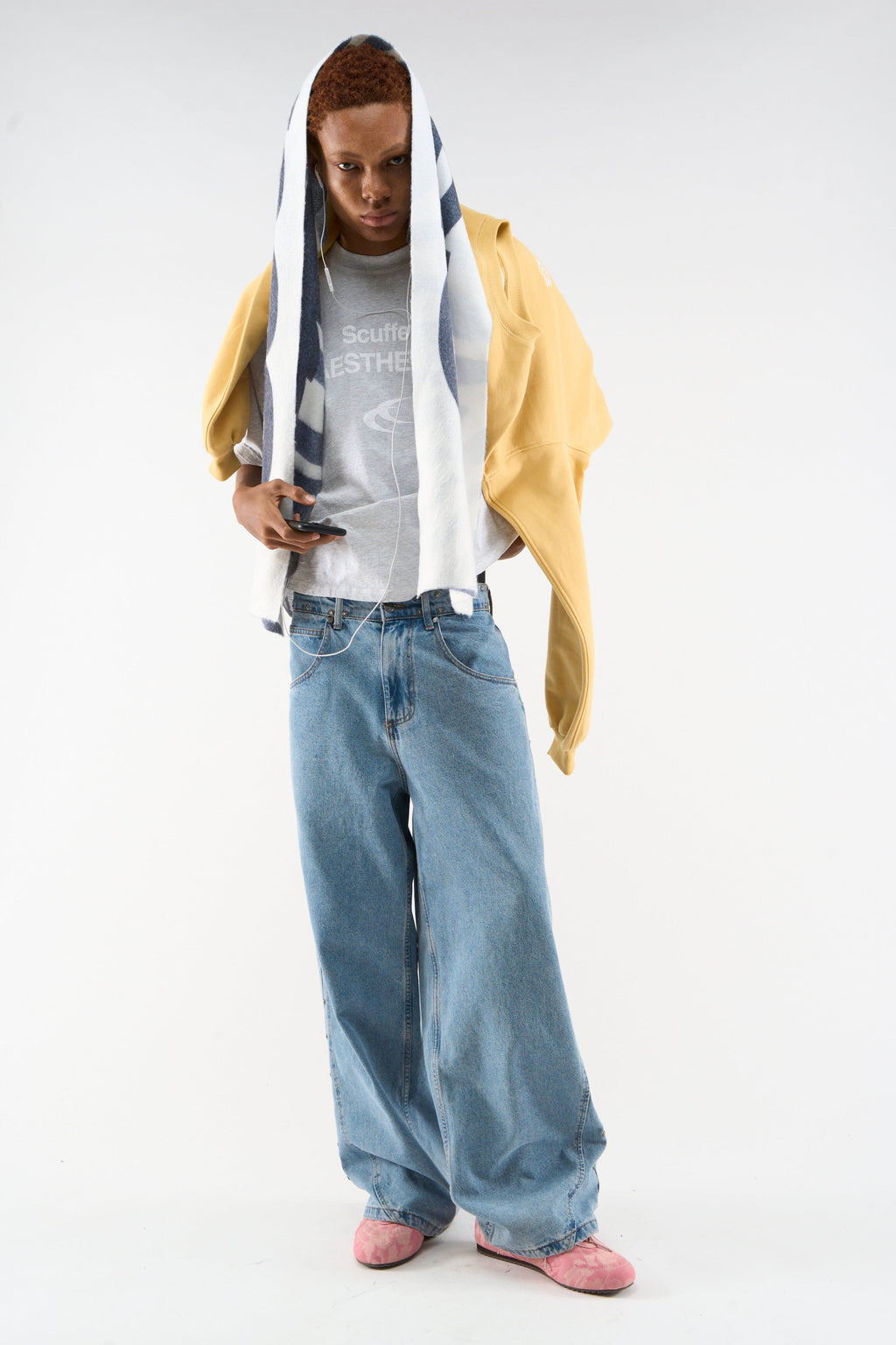 Nobrand Light Grey Melange T-Shirt