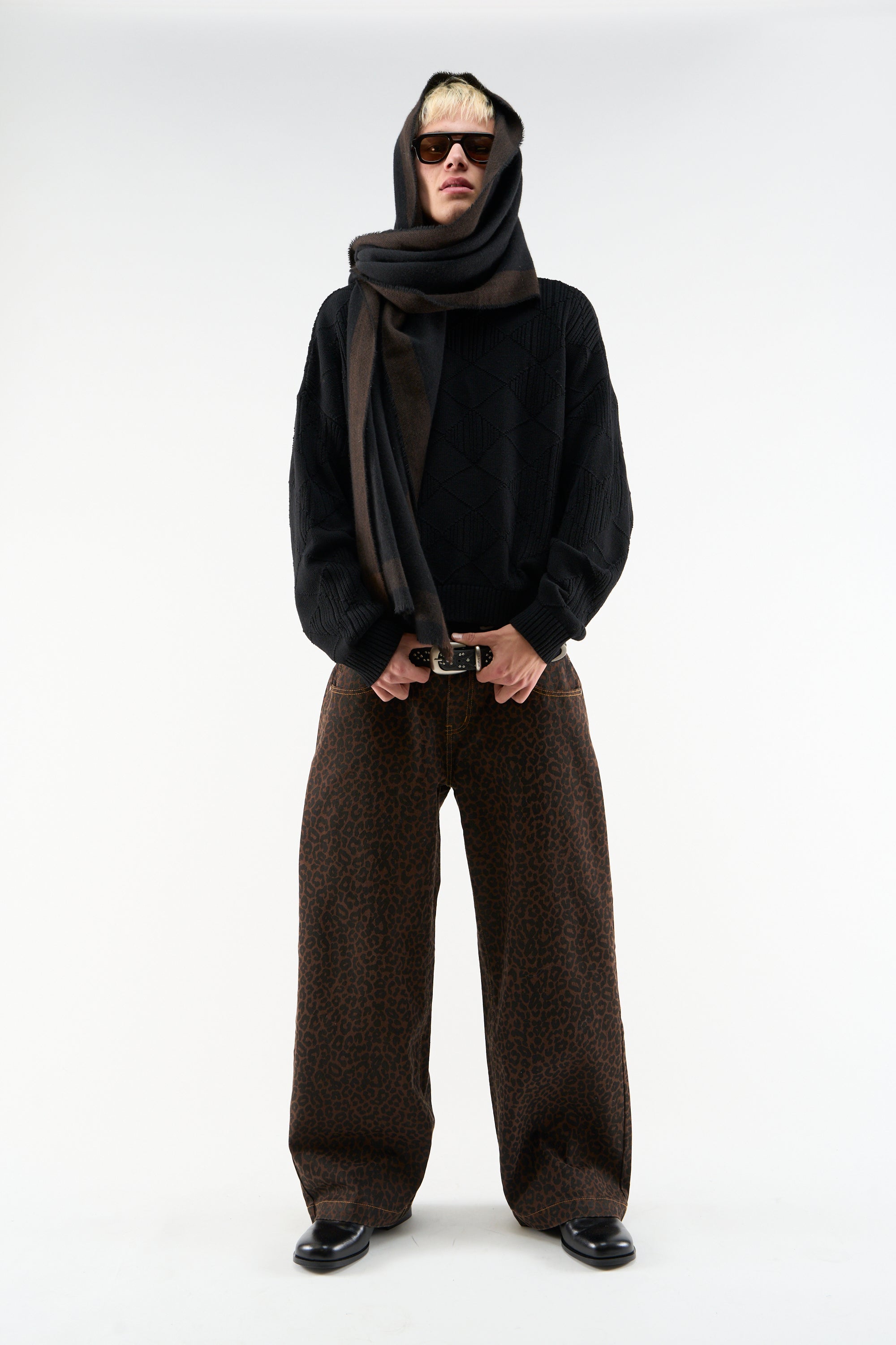 Martine Black Knit