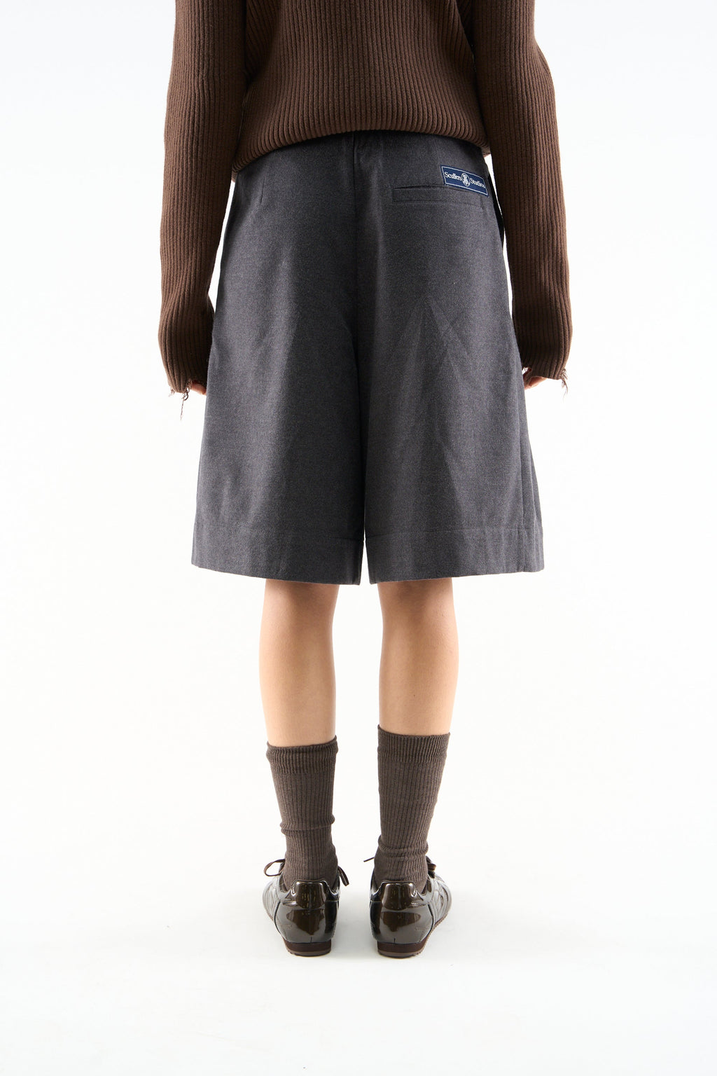 Accordion Grey Jort