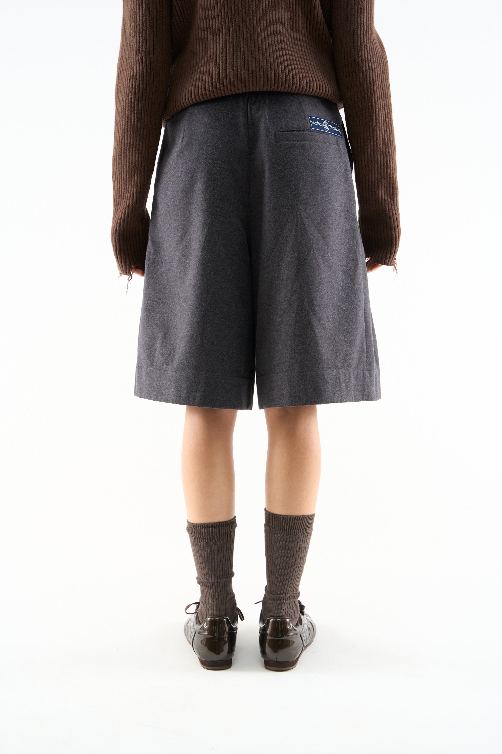 Accordion Grey Jort
