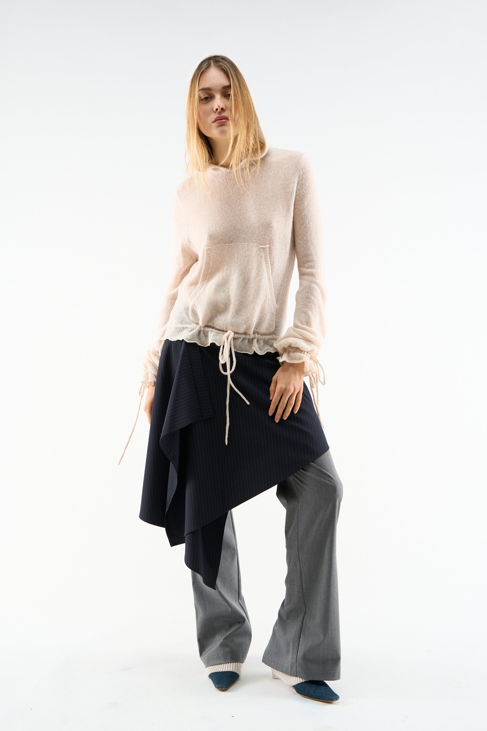 Laurent Beige Knit