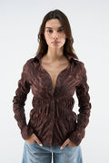 Anna Brown Shirt