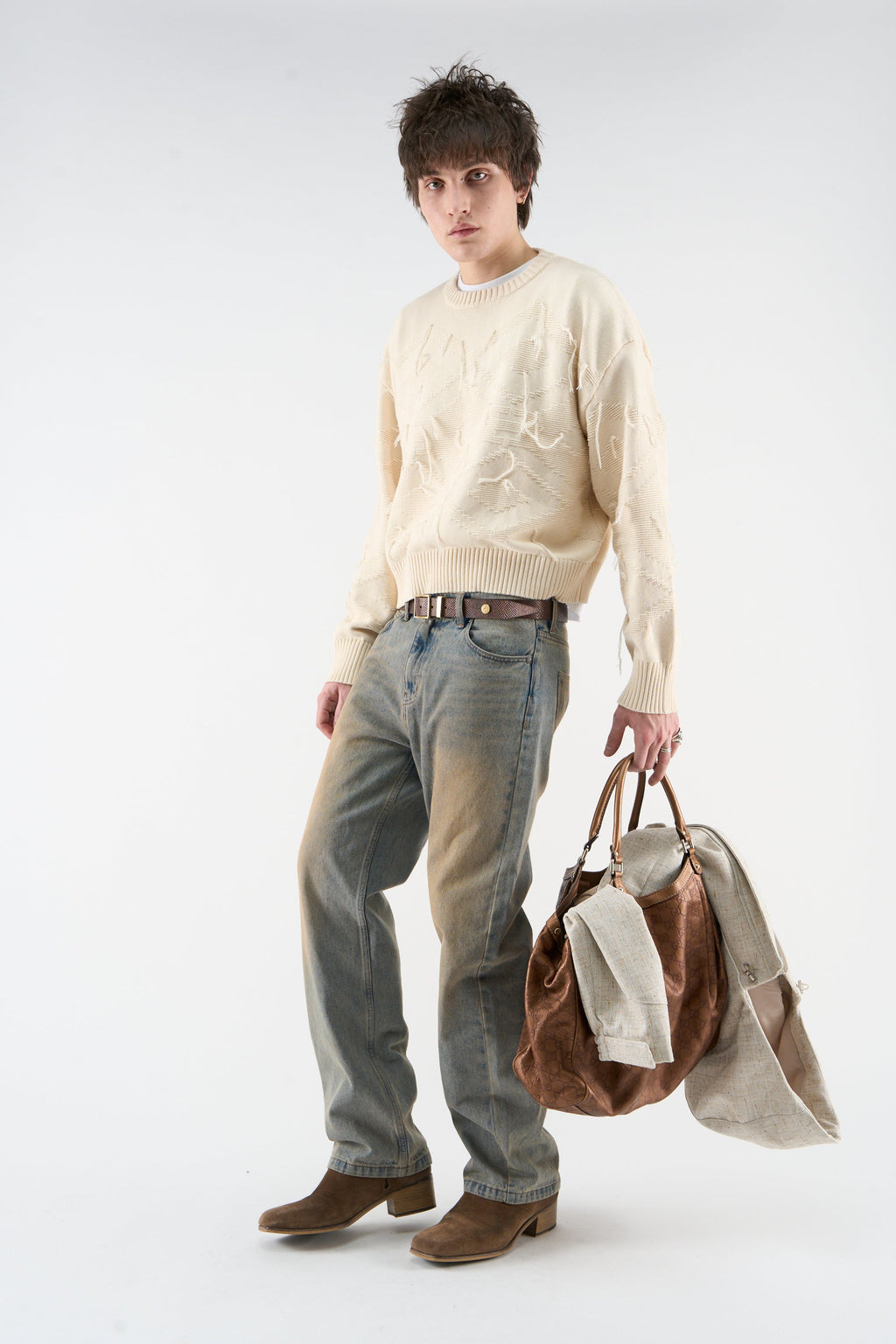 Alpine Ecru Knit