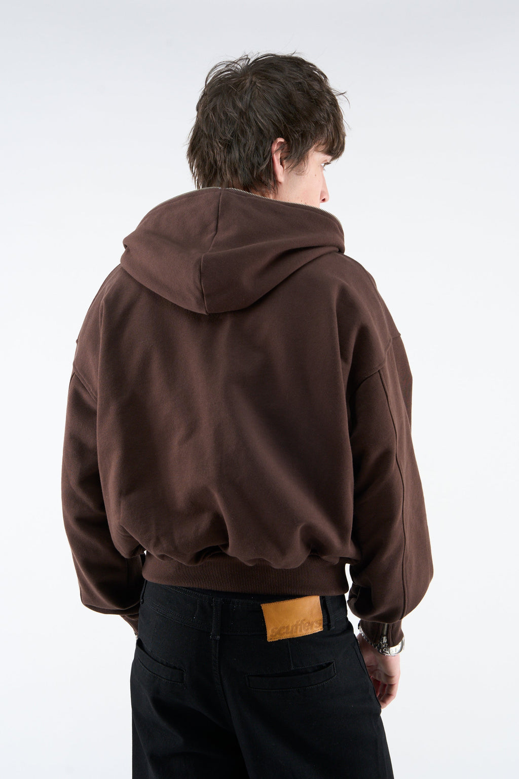 Gothic Brown Zipper