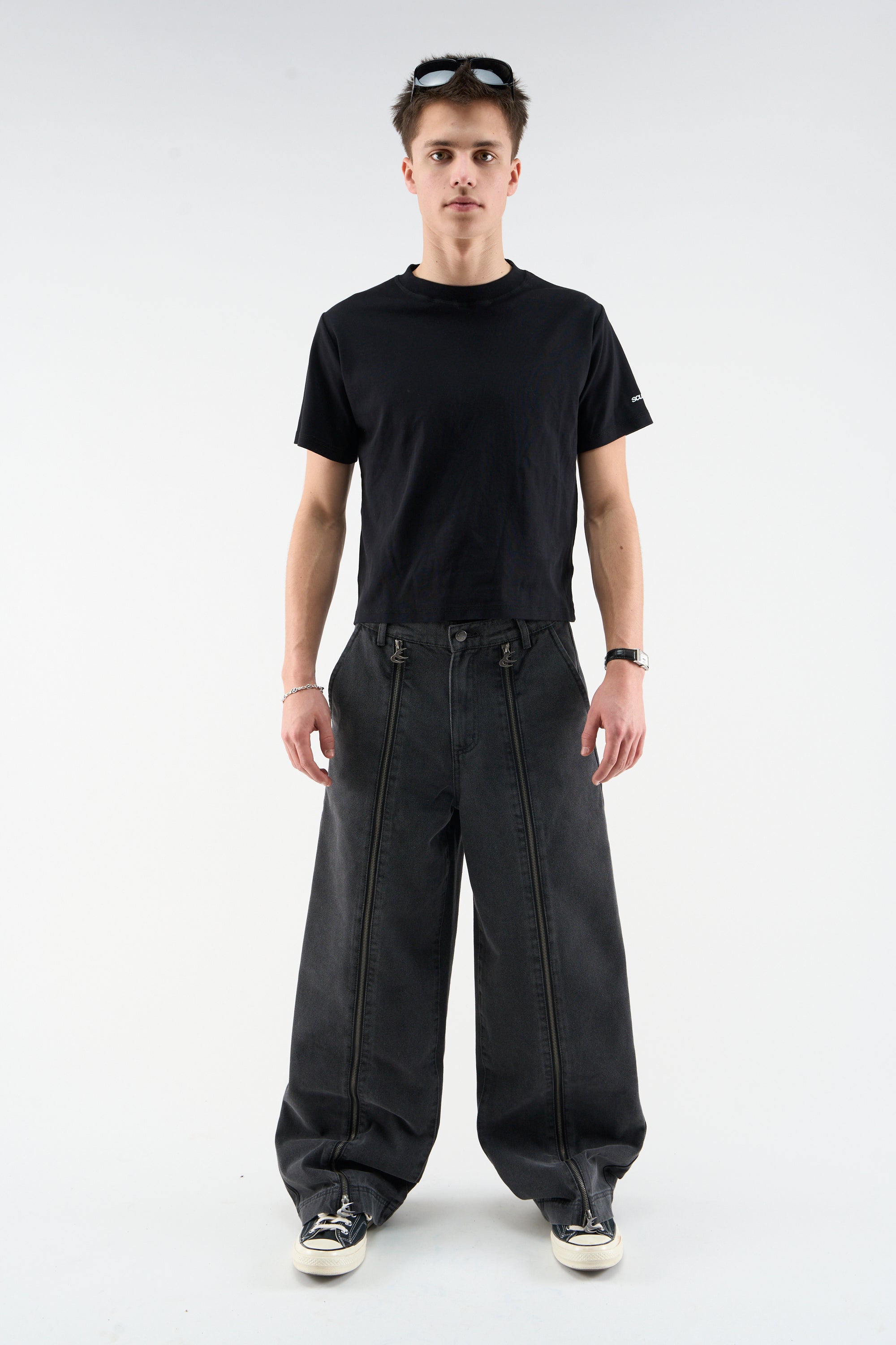 Interlock B&W Fitted T-Shirt Pack