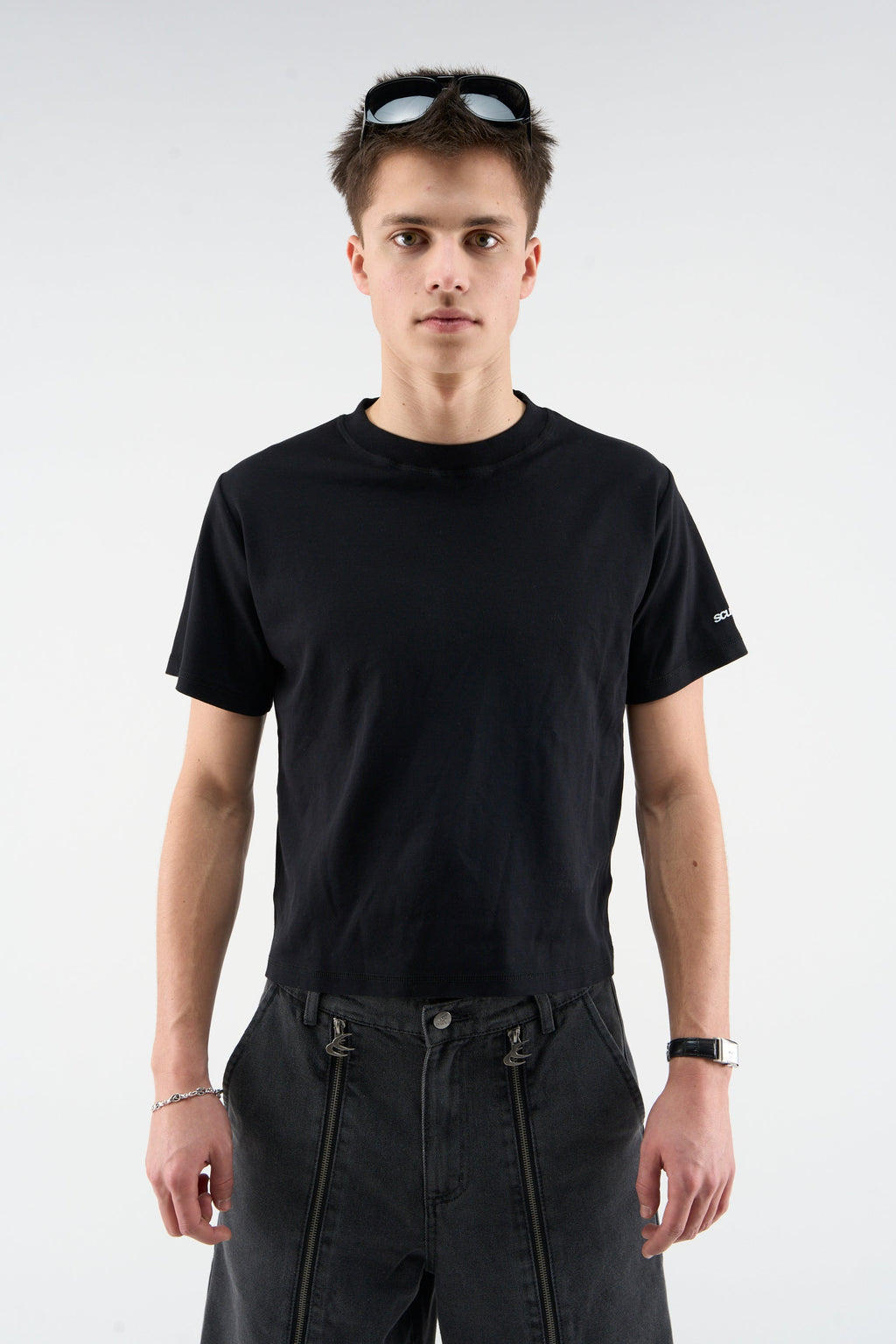 Interlock B&W Fitted T-Shirt Pack