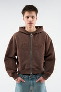 Bullet Brown Zipper