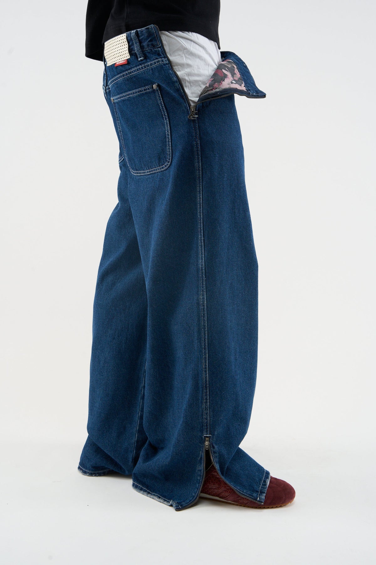 Zip Blue Pants