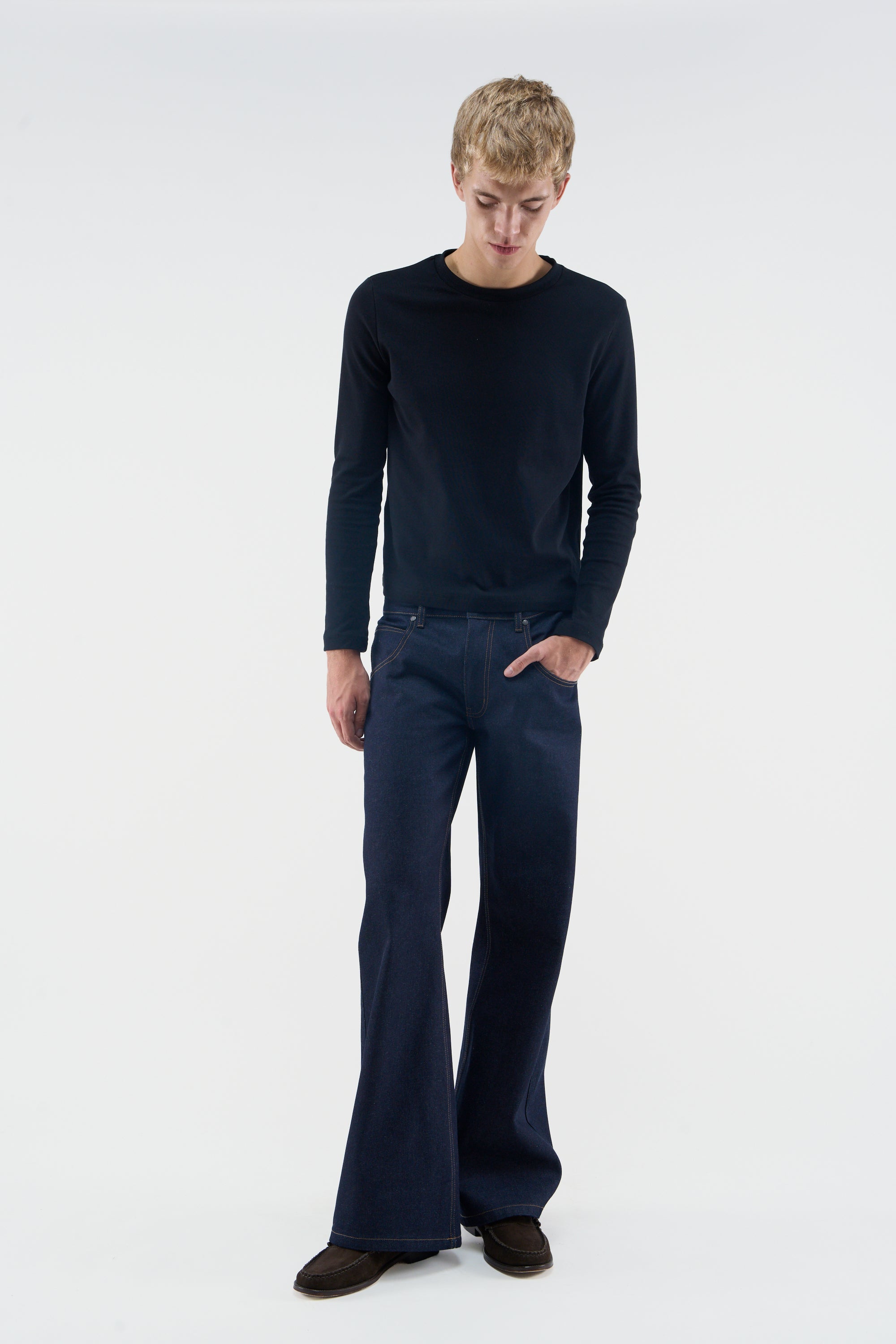 New Flared Denim Pants