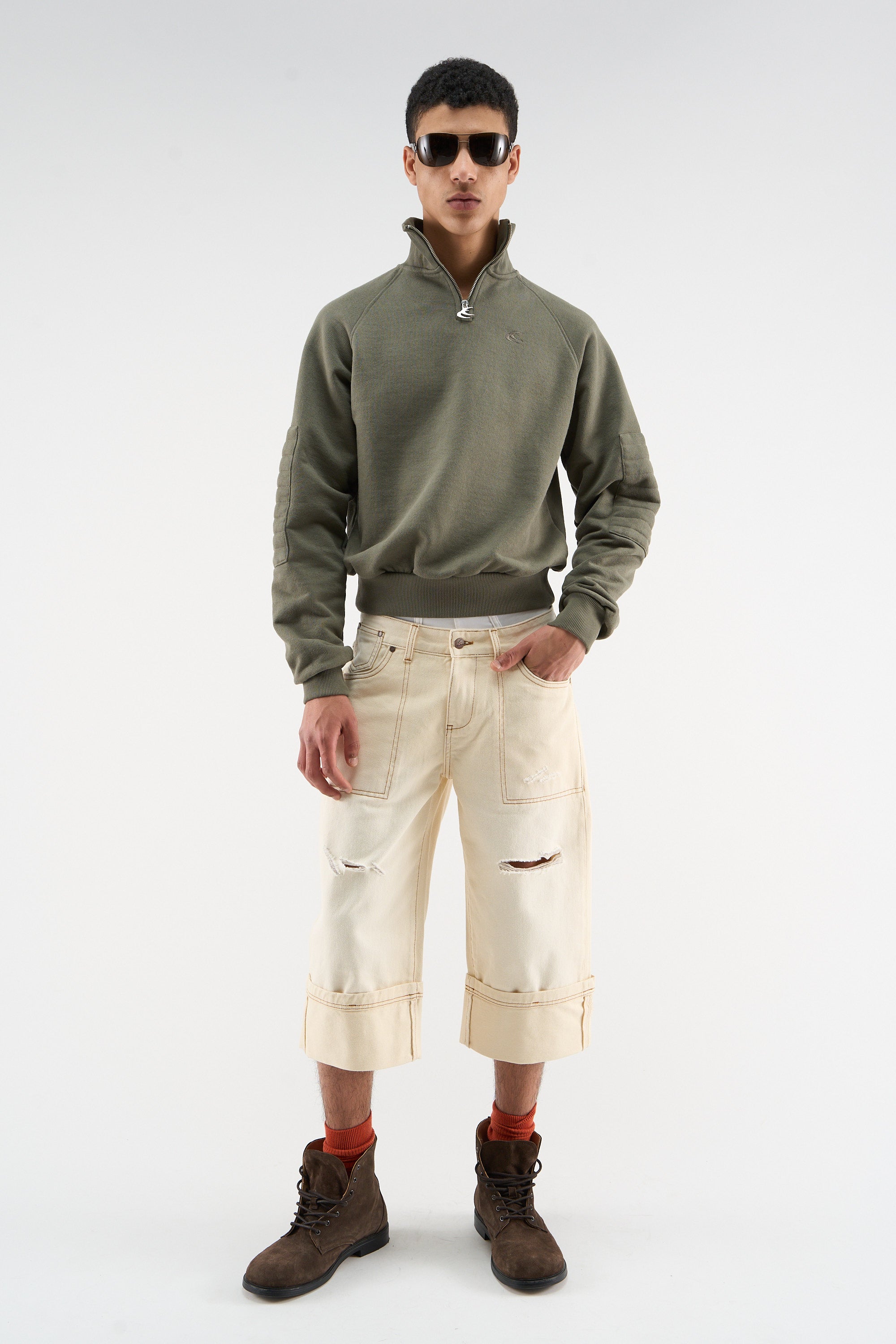 Capri Ecru Pants