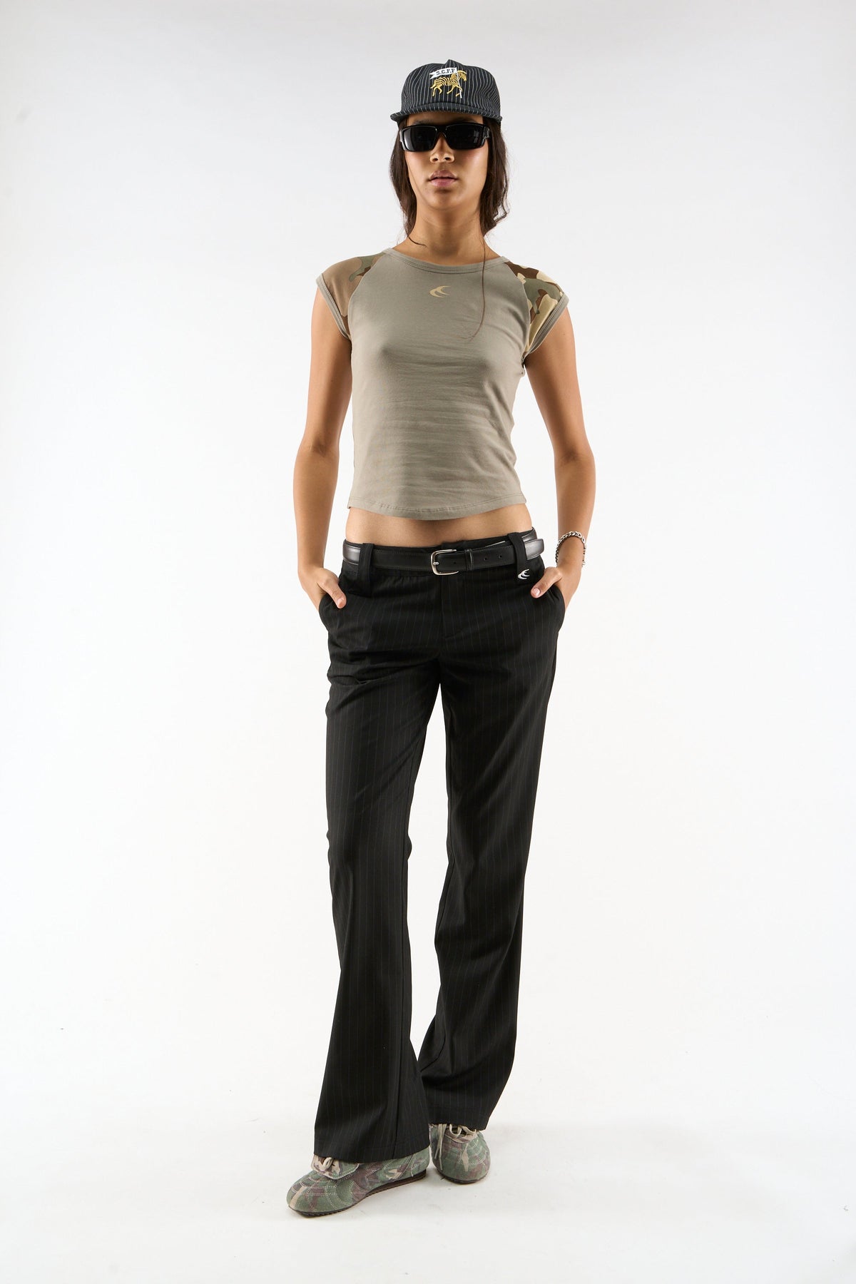 Nina Camo Top