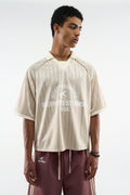 Rising Ecru Football T-Shirt