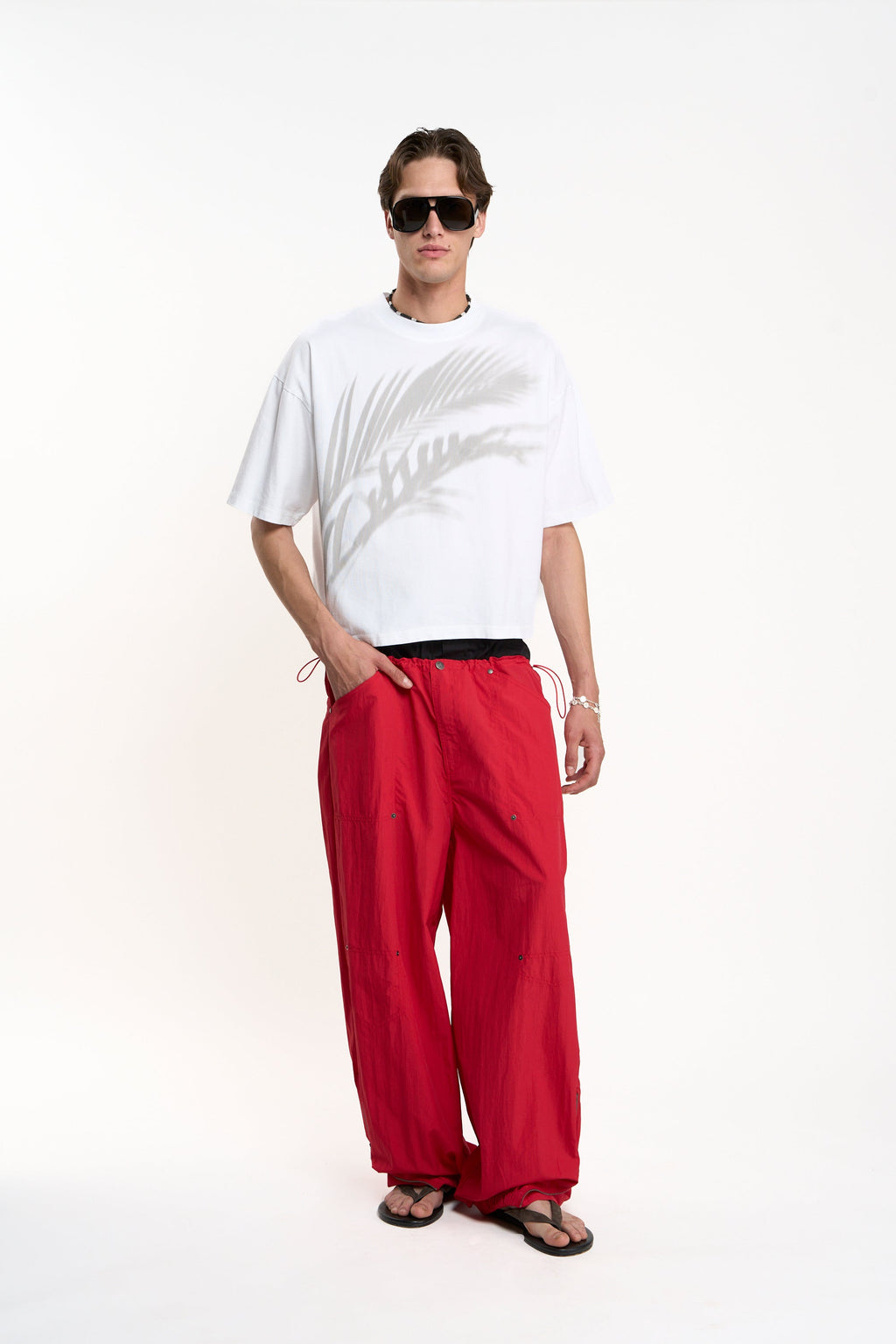 Palm Tree White T-Shirt