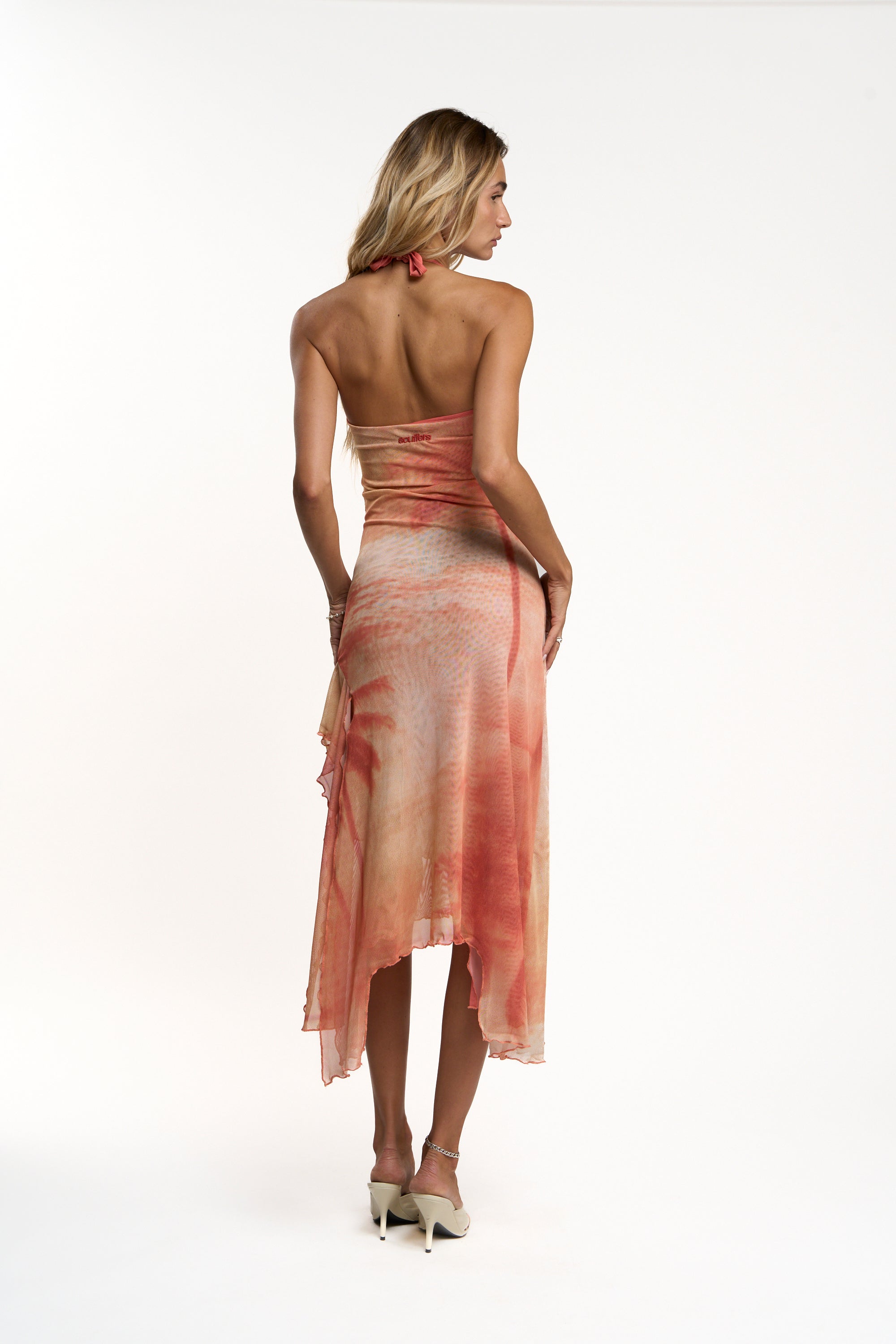 Summer Orange Dress