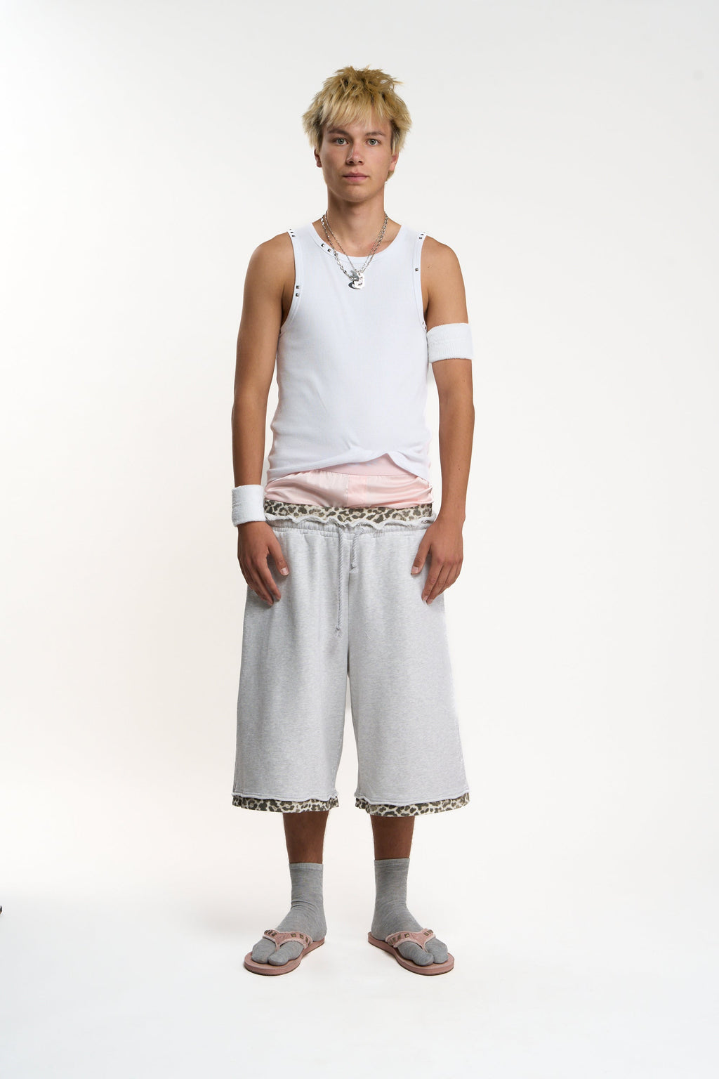Leo Light Grey Jorts