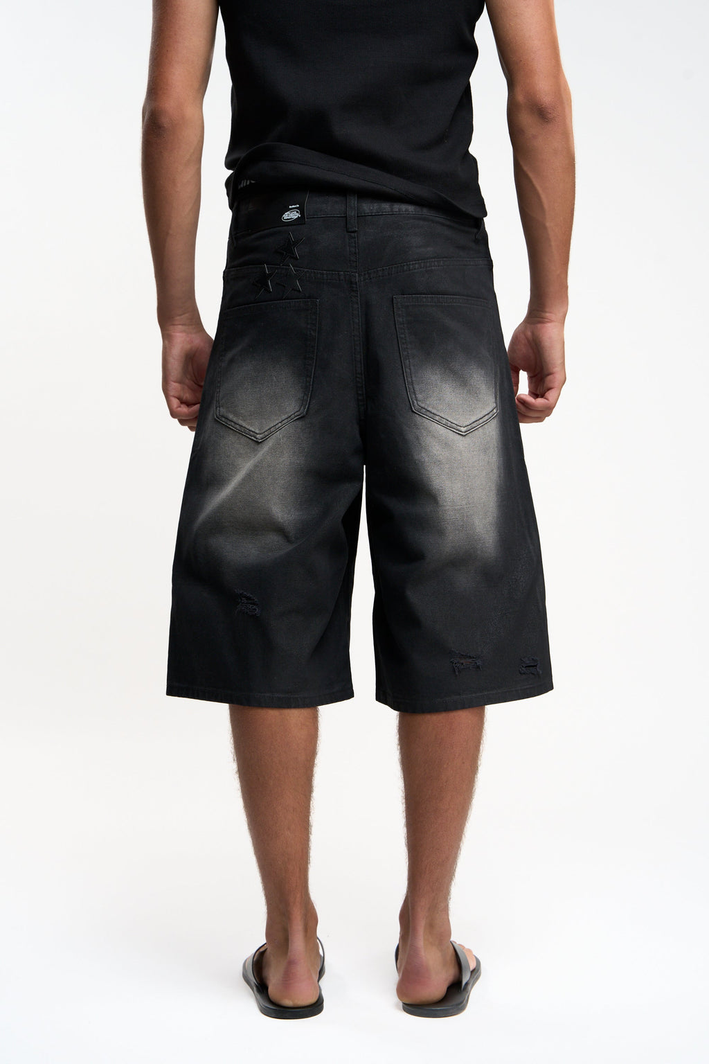 Roster Black Jorts