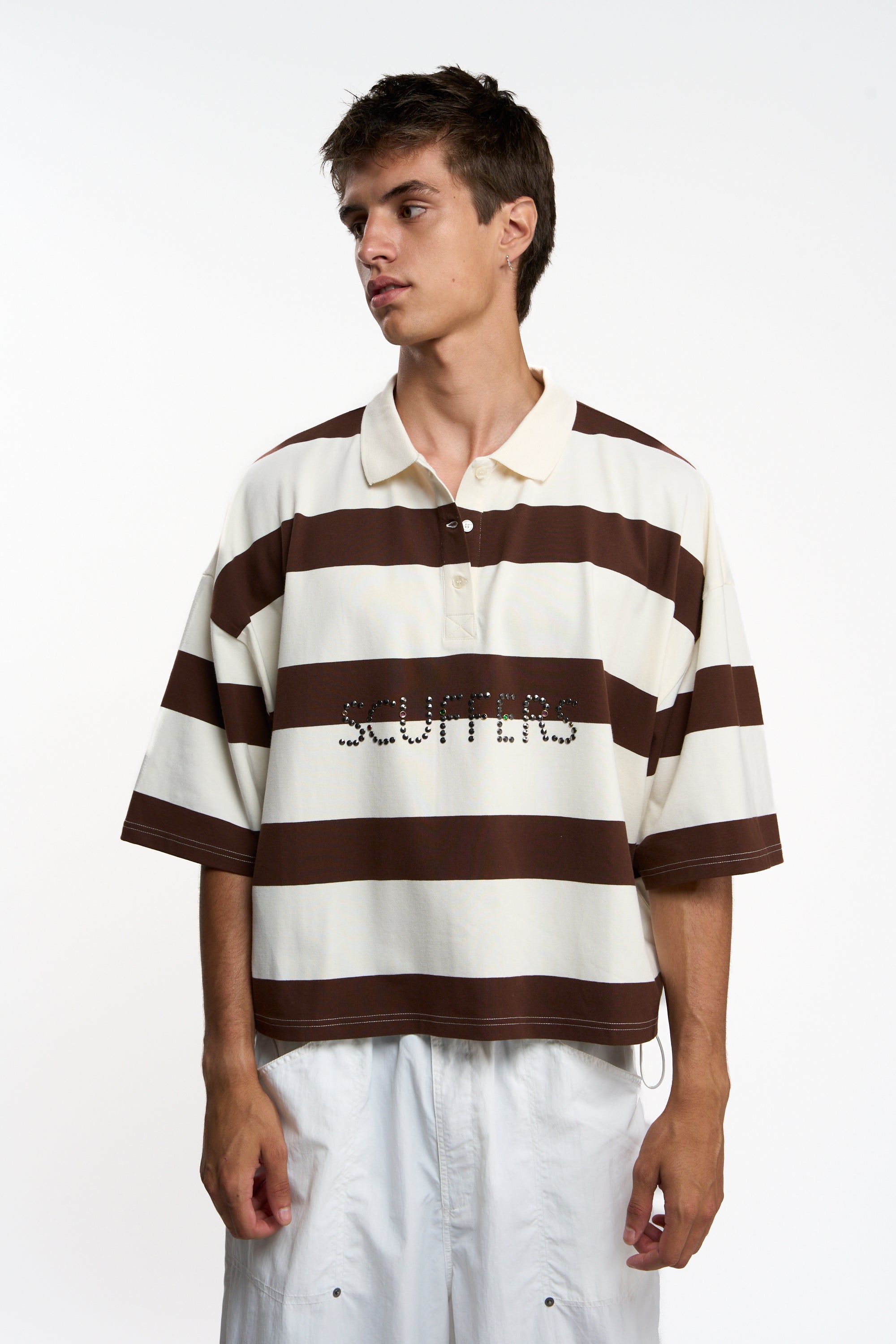 Letter Brown Polo