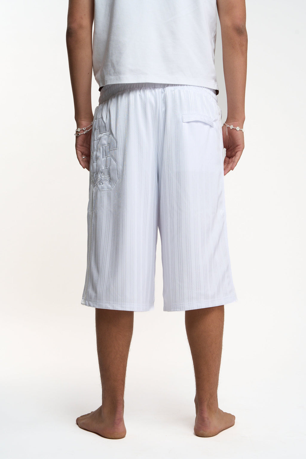 Nacar White Jorts