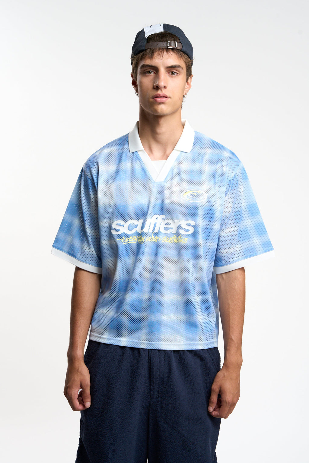 Cala Blue Football T-Shirt