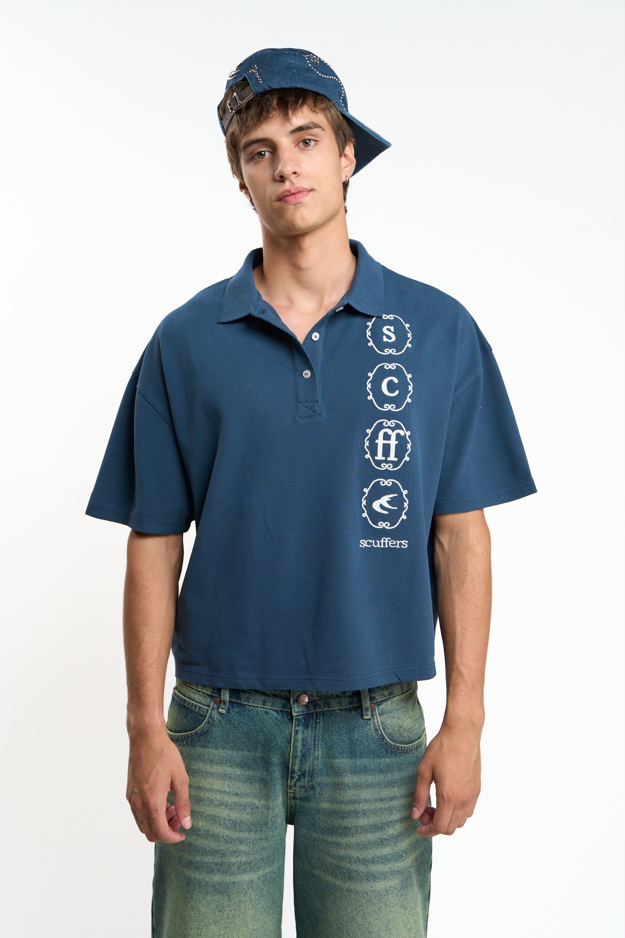 Barcelona Navy Polo