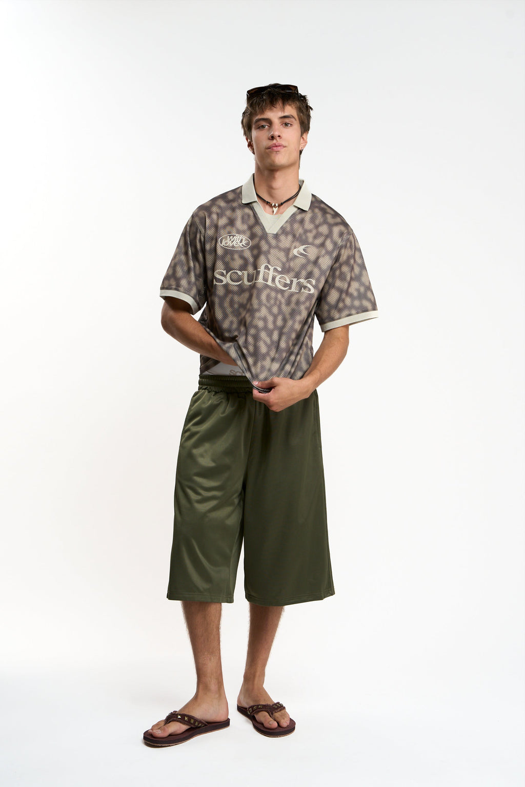 Jonesy Leopard Football T-Shirt