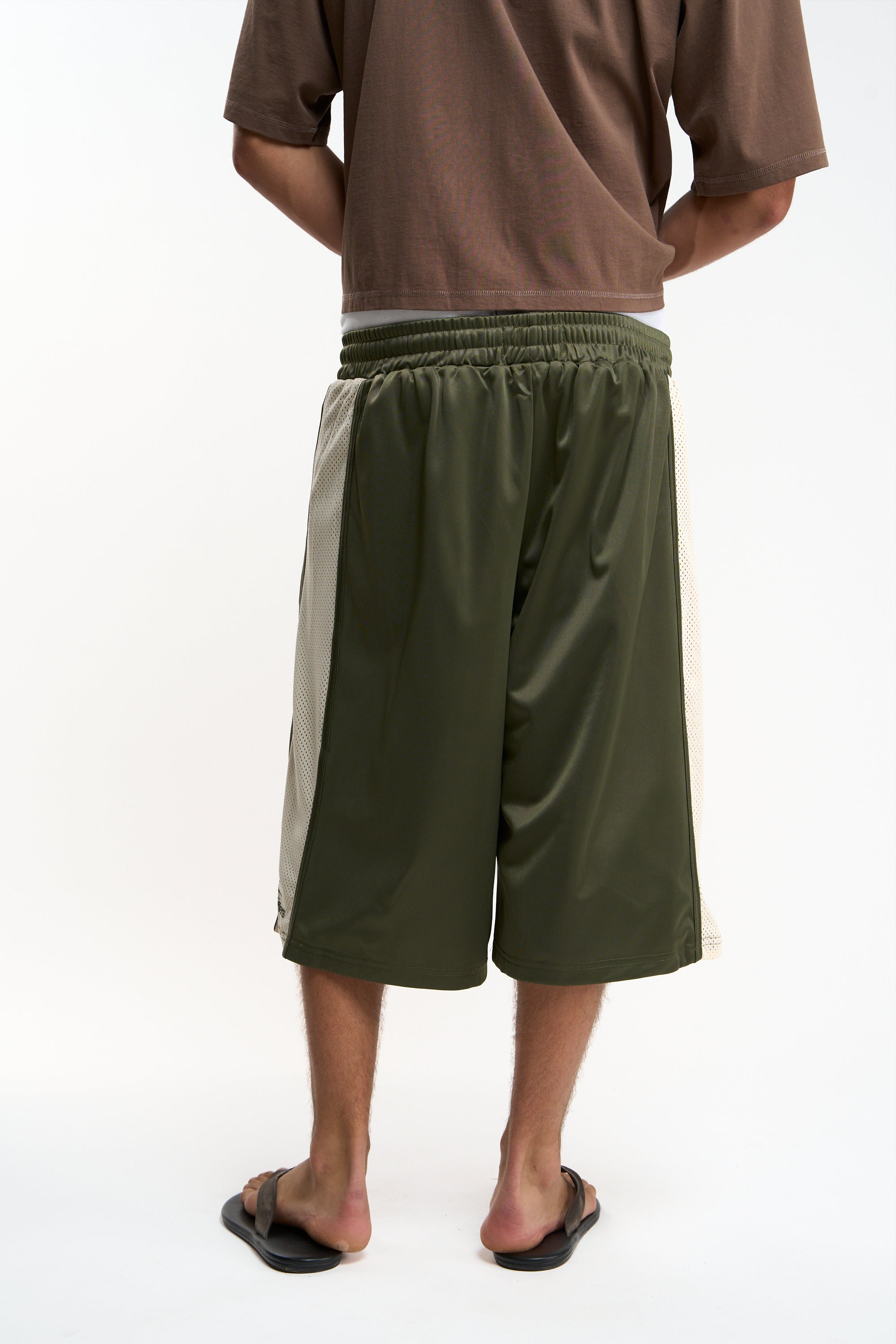 Eggplant Green Shorts