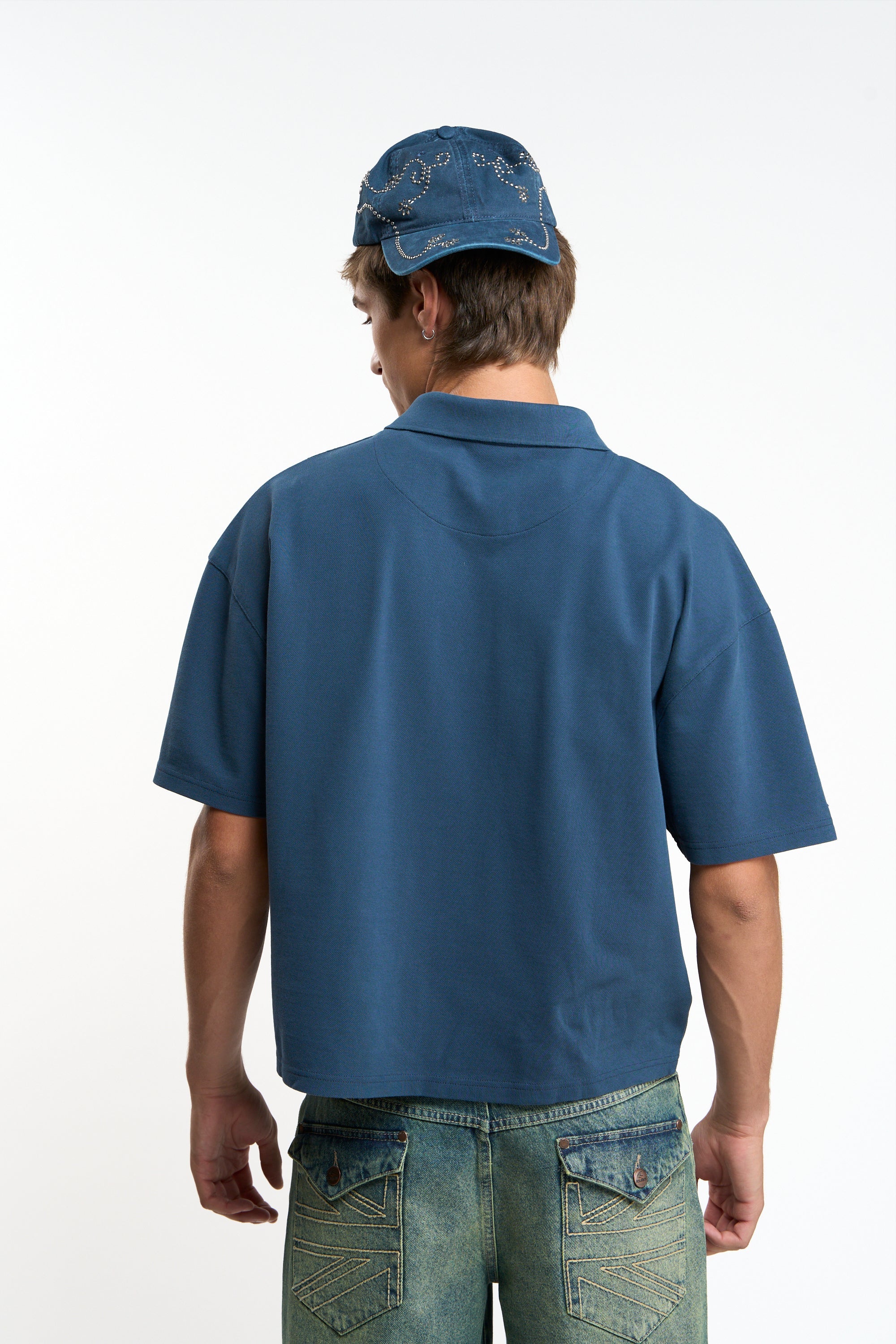 Barcelona Navy Polo
