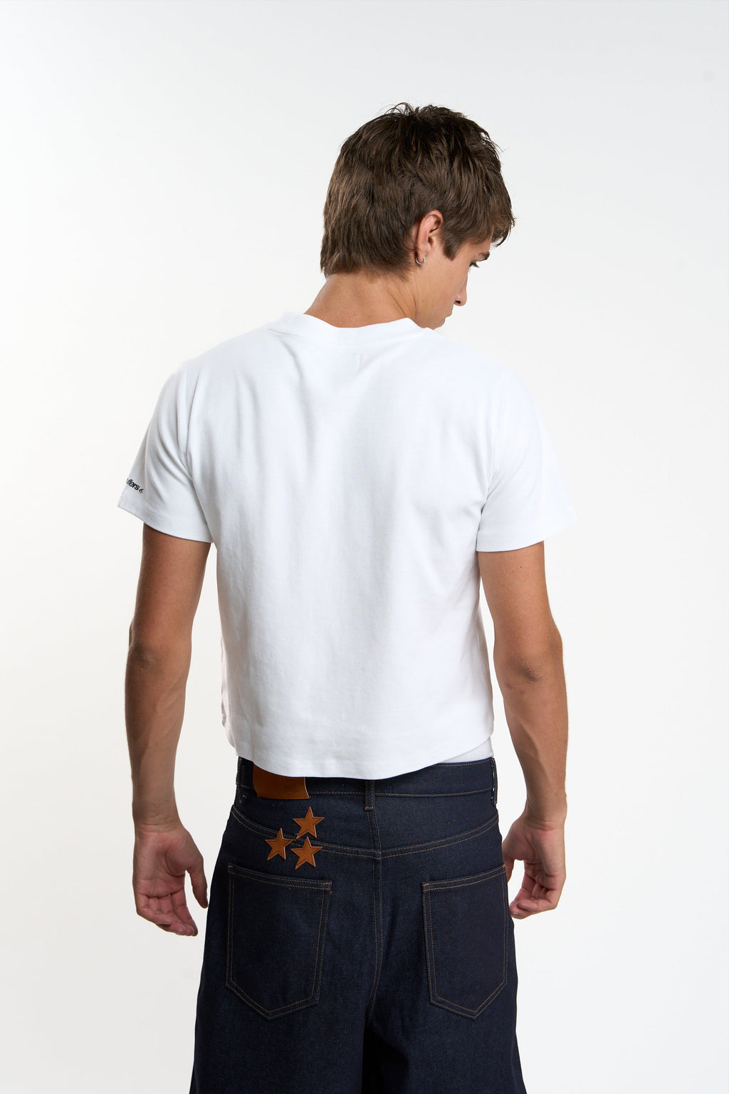Interlock White and Grey Melange Fitted T-Shirt Pack