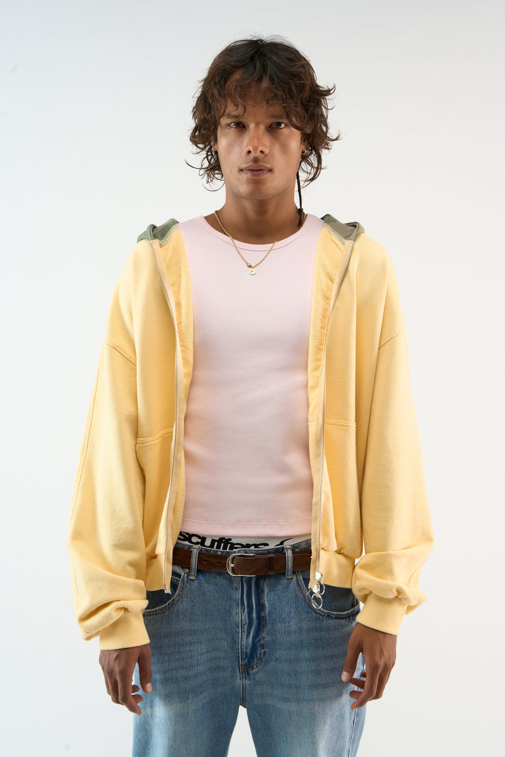 Mask Yellow Zipper