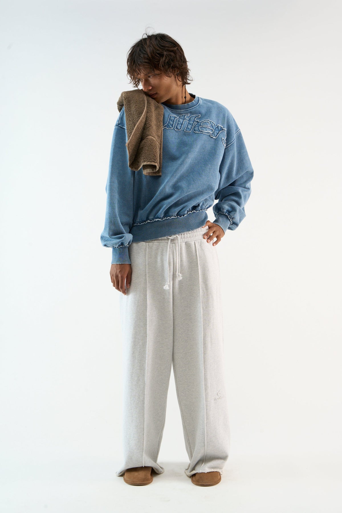 Denim Blue Crewneck