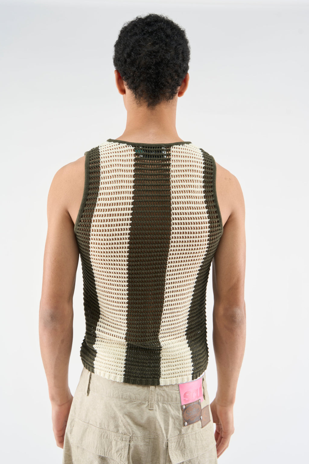 Spider Ecru Tank Top