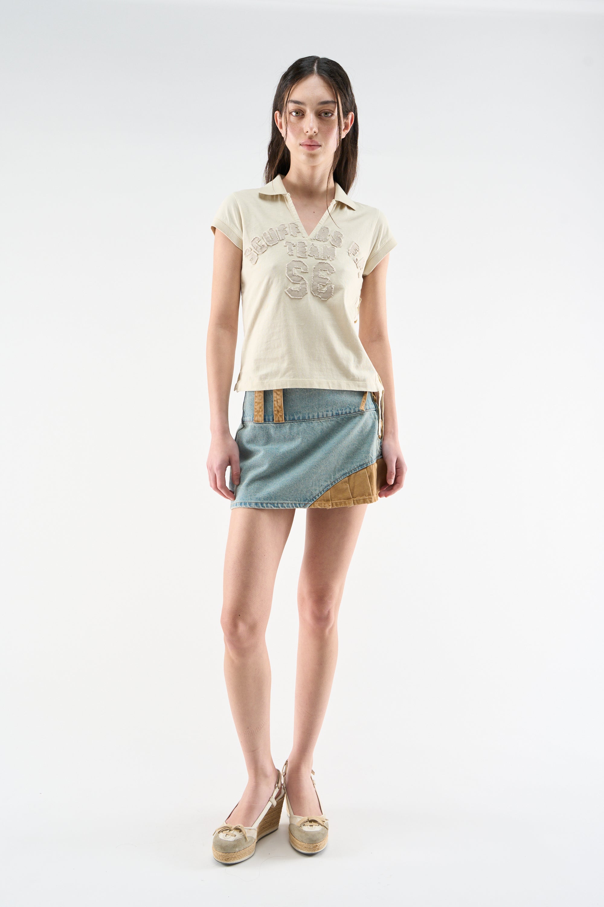 Marlen Ecru Polo