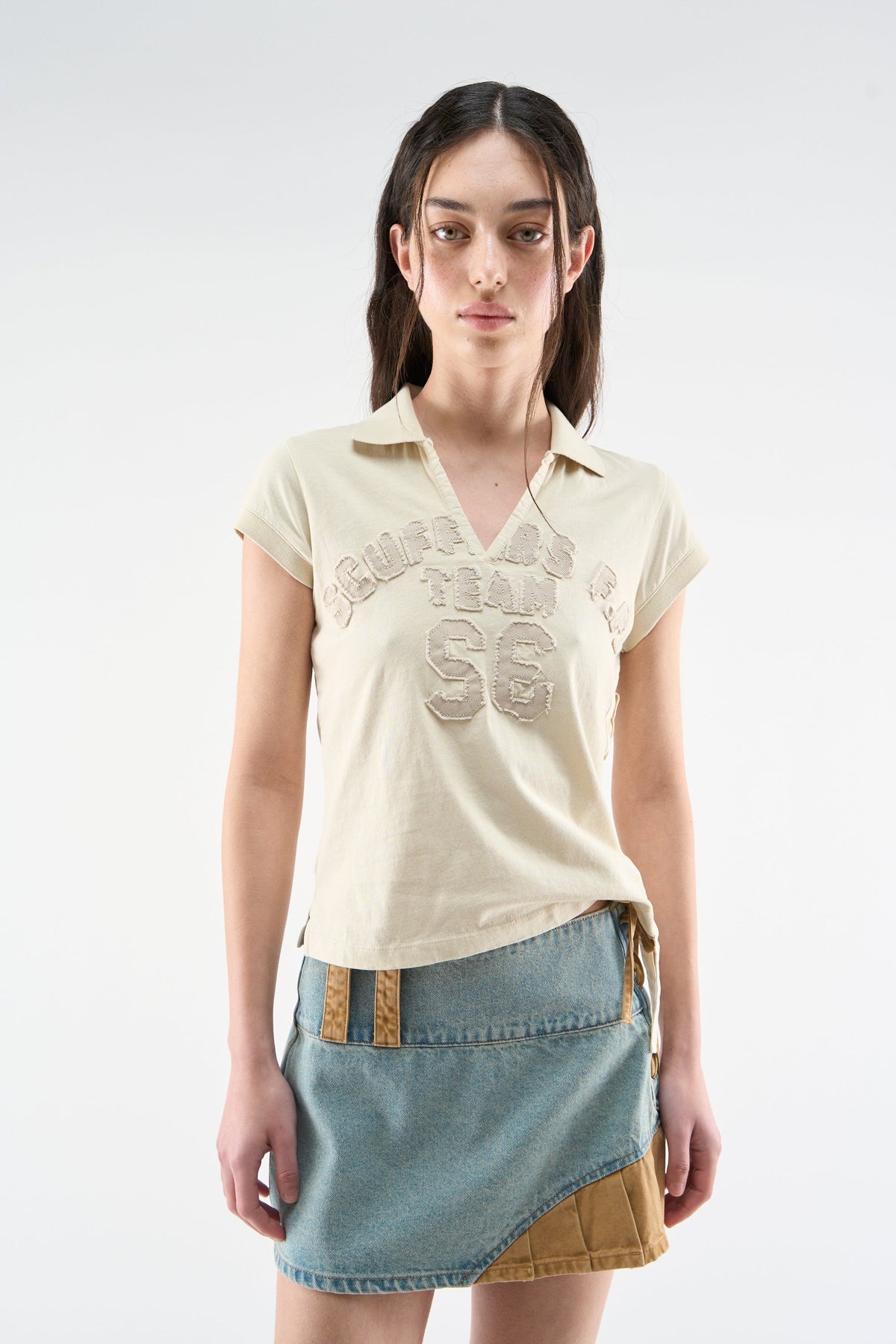 Marlen Ecru Polo
