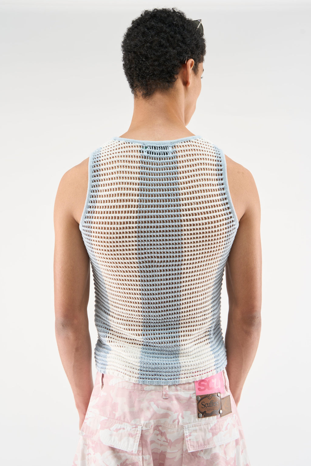Spider Blue Tank Top