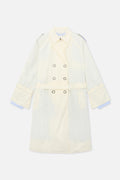 Vichy Ecru Trench Coat