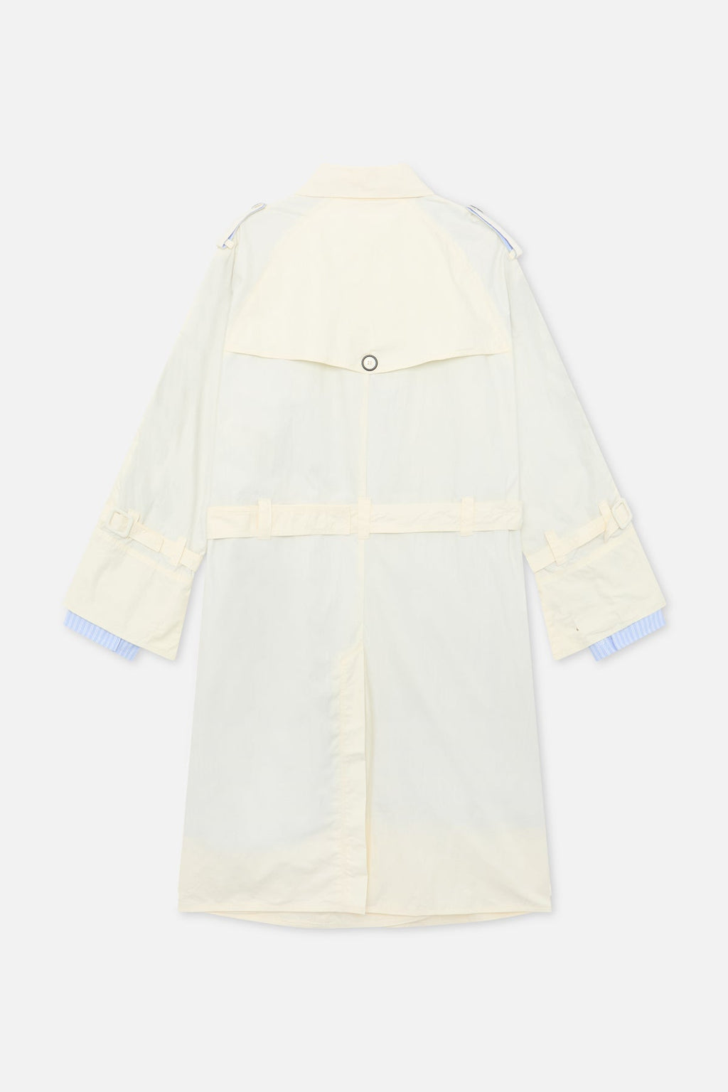 Vichy Ecru Trench Coat