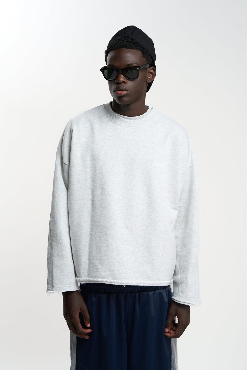 Dye Tech Grey Melange Sweatshirt