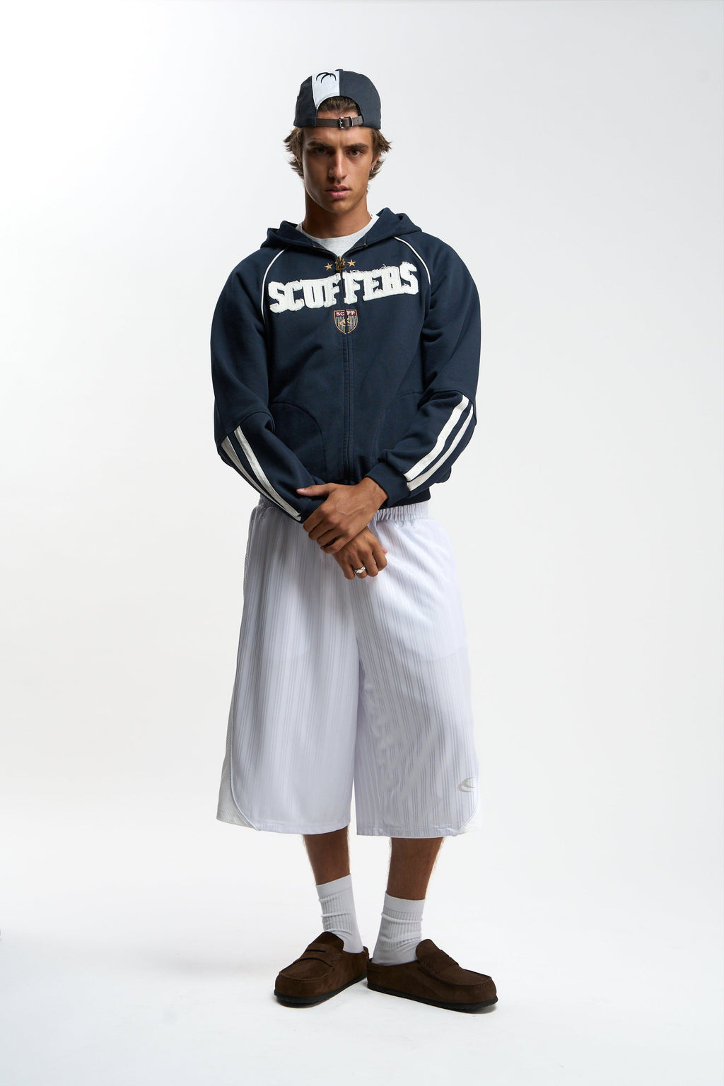 Bentley Navy Zipper
