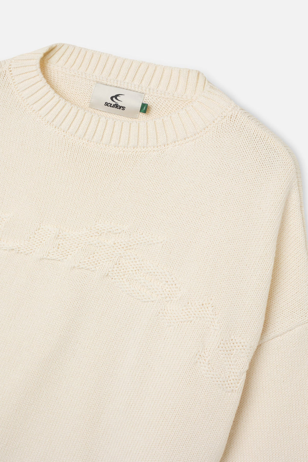Flag Ecru Knit