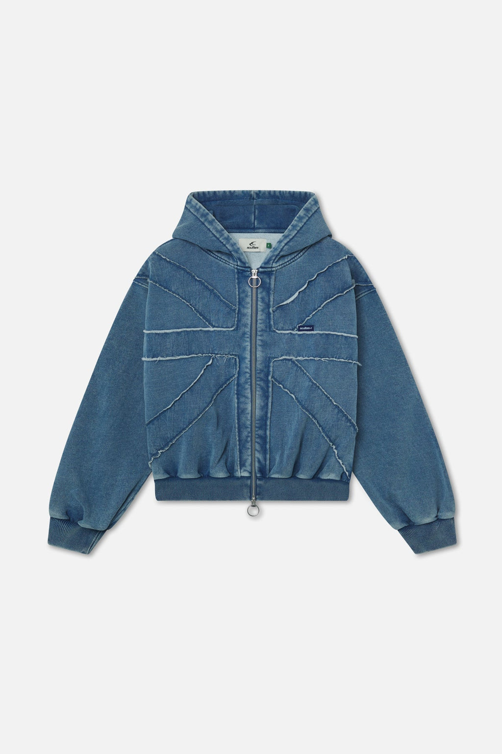 Flag Blue Zipper