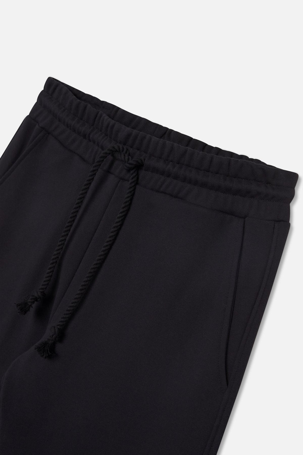 Flared Black Sweatpants