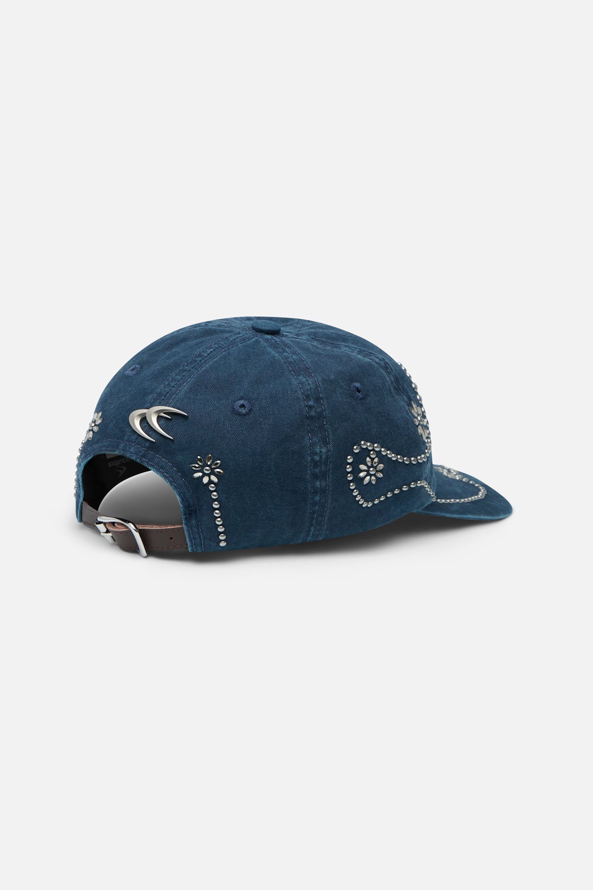 Flower Navy Cap