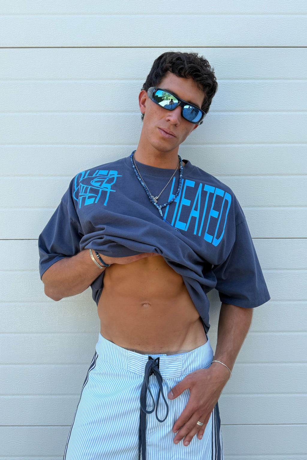 Overheated Navy T-Shirt