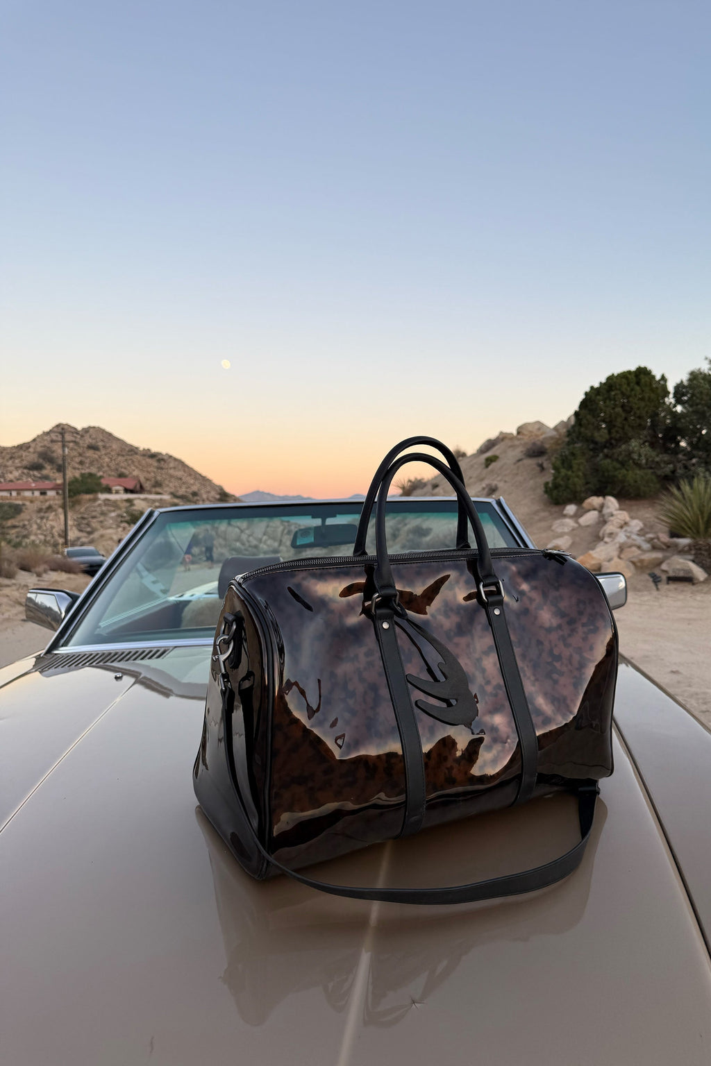 Carey Brown Duffle Bag