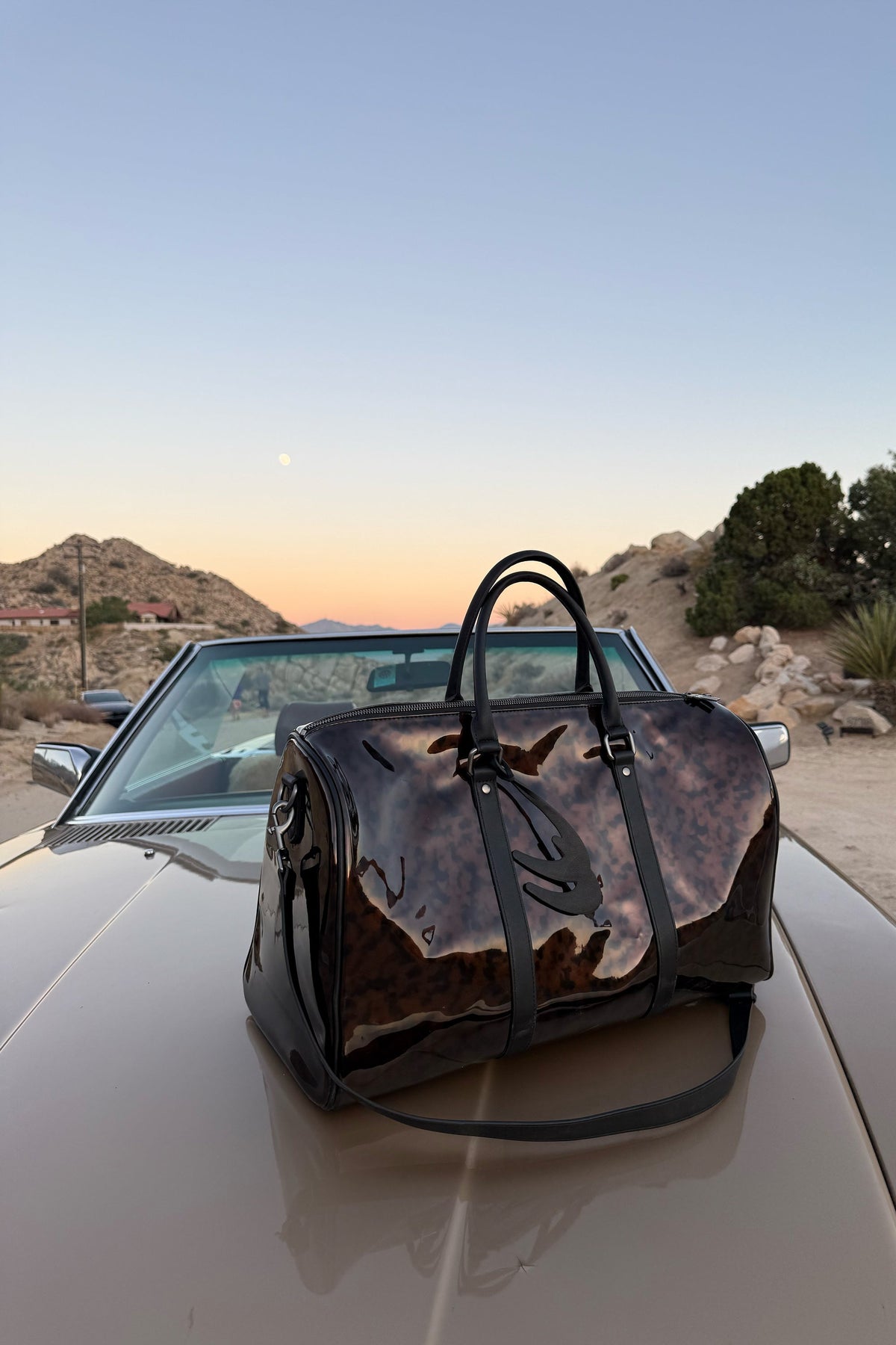 Carey Brown Duffle Bag