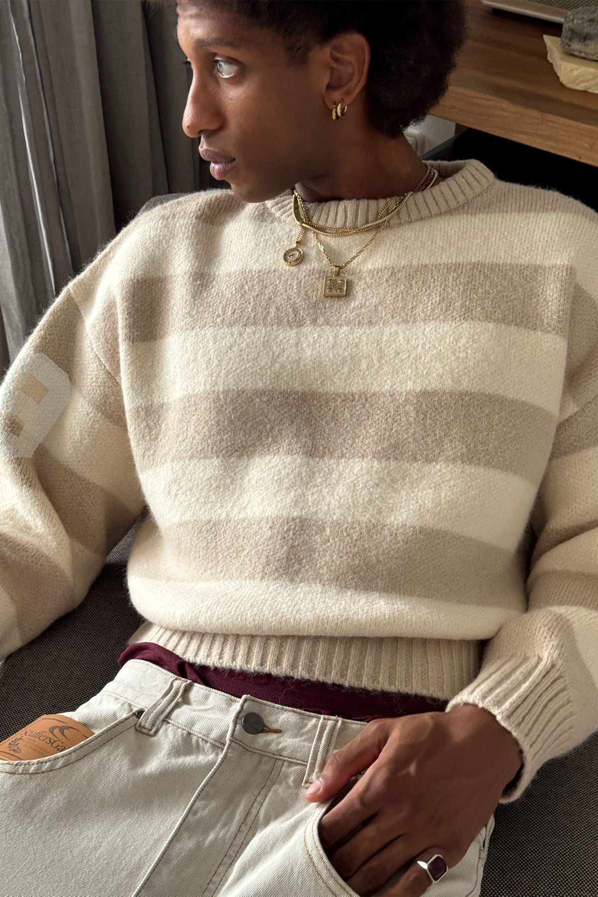 Nohole Ecru Knit