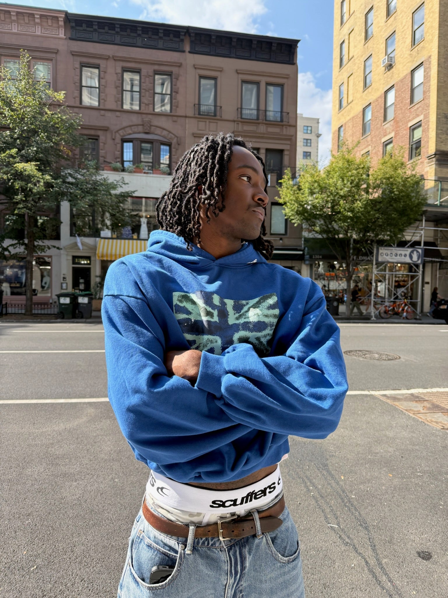 Nowhere Blue Hoodie