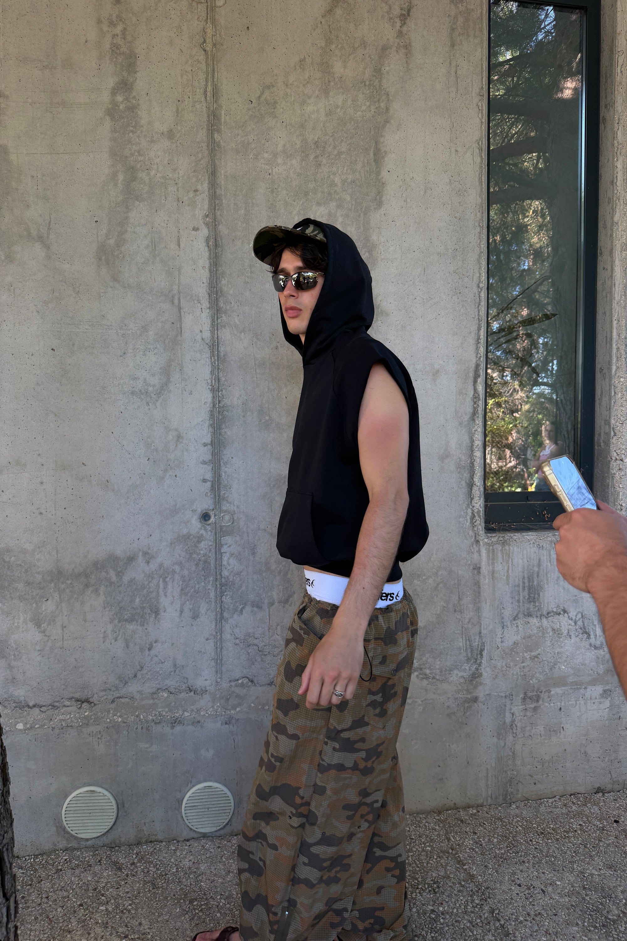 No Gym Black Hoodie