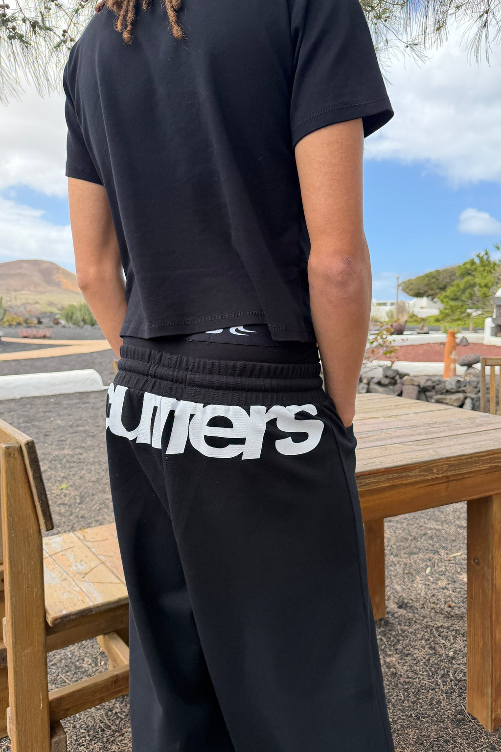 Tube Black Pants