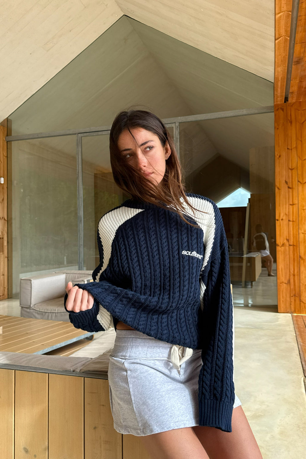 Essex Navy Knit